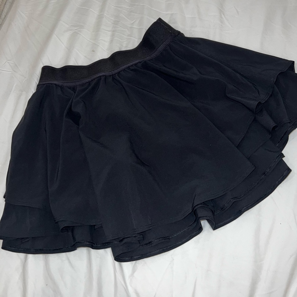 Black Lululemon Tennis Skirt